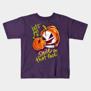 Joker Pumpkin Kids T-Shirt